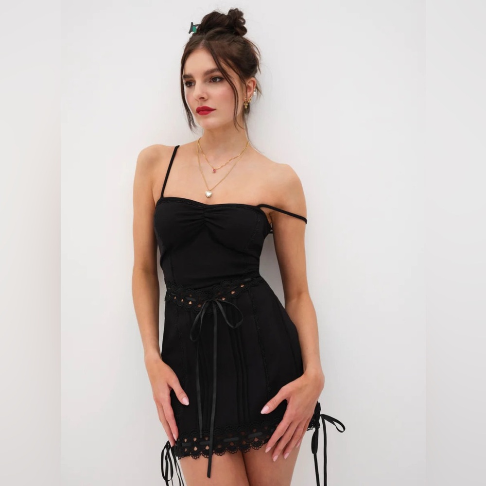 For Love & Lemons Sistine Mini Dress